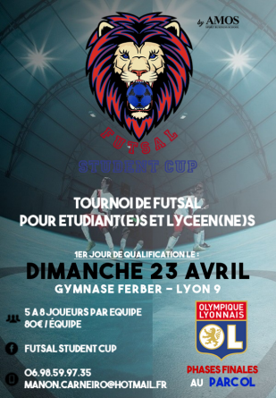 Futsal Student Cup – « Promouvoir le futsal auprès des étudiants et des lycéens »